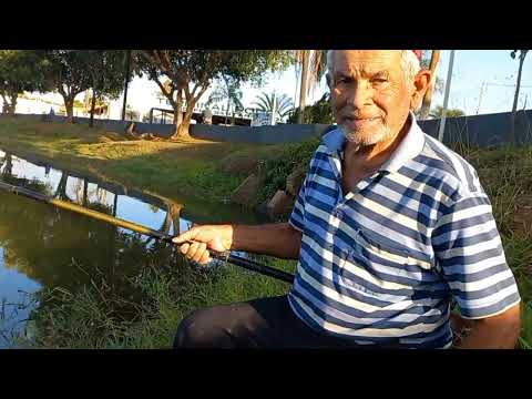 Pescaria caipira de tilapia tudo na boquinha Essa massa fez