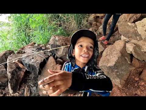 Pescaria caipira no Rio turvo é difícil acreditar mas sai