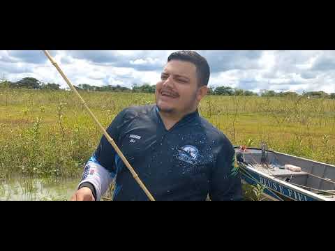 Pescaria das brutas Eu falei foi jogar e o bambu estralou