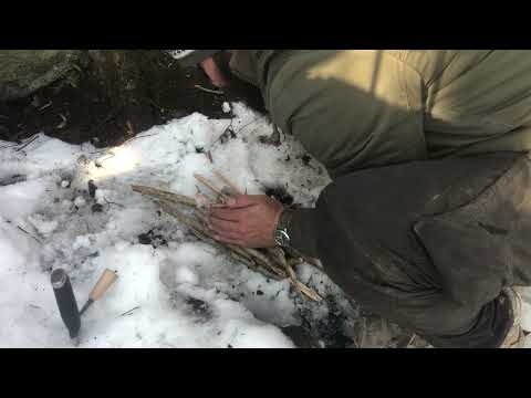 I Got Caught in Heavy Snow 8 C Winter Survival with a