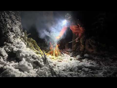No tent No sleeping bag Extreme Winter Survival Camping OF