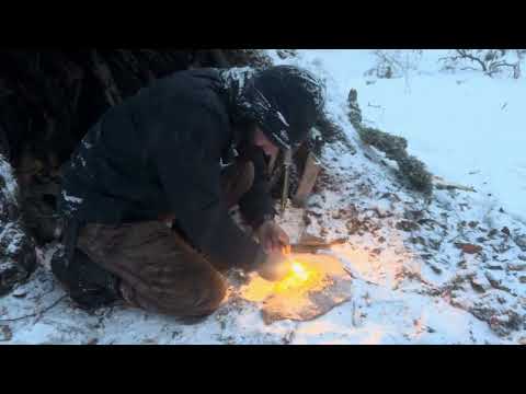 Trapped on a snow covered freezing mountain Creating a safe