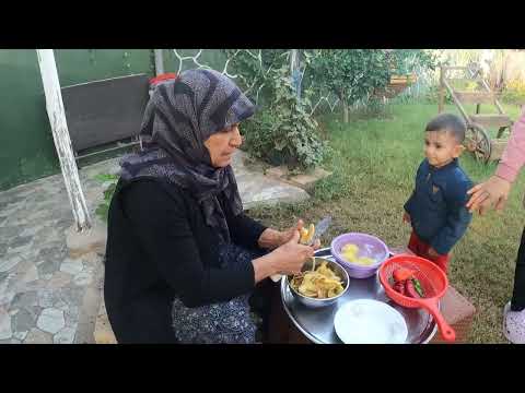 KÖY YAŞAMI ODUN ATEŞİNDE PRATİK SABAH KAHVALTISI KÖYDE KIŞ