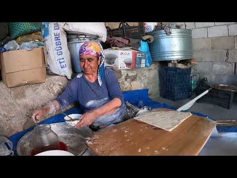 KÖY HAYATI ODUN ATEŞİNDE TAZE PATLICAN YAPIMI LEZZETLİ KÖY