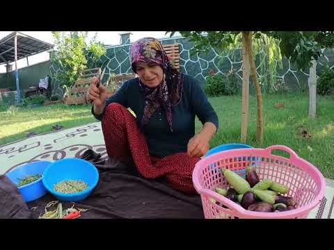 KÖYDE KIŞ İÇİN YAŞAM EN LEZZETLİ TOPRAK YEMEĞİ ODUN