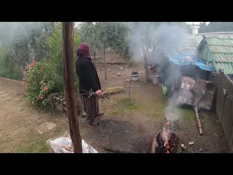 YENİ DRON GELDİ RAHAT KIŞ YEMEKLERİ ŞİFA DOLU ODUN ATEŞİNDE