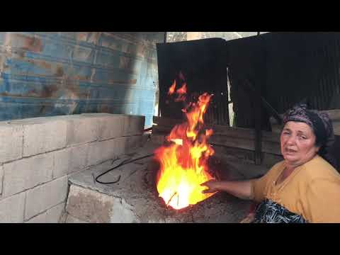 Yemek tandır ekmek biberli ekmek günlük vlog