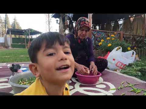 Köyde Kışlık Turşu Yapımı ANNEM Ve ŞULE Tekrar Sizlerle