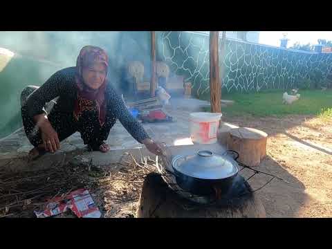 BOL BOL KAŞAR İLE TAŞ GÜVEÇTE PİŞEN KUZU ETİ ANNEM KÖY