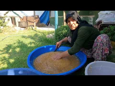 ABLAM GELDİ ODUN ATEŞİNDE 1 YIL SONRA BÜYÜK KAZANDA