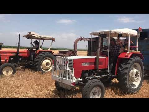 YENİ KÖY EVİMİZE Çelik Kapı Takılıyor Saman Hasadı Öğlen