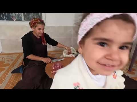 Annemin Sobalı Sıcak Köy Evi Ablam Geldi Dolu Dolu Akşam