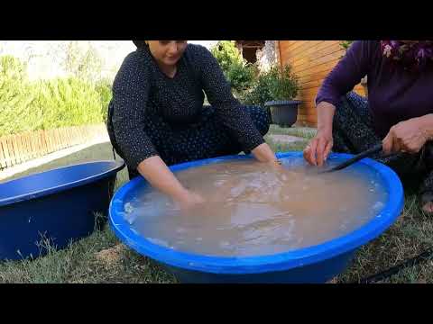 KÖY HAYATI YENİ DOĞAL BUĞDAY HASADI LEZZETLİ KÖY YEMEKLERİ