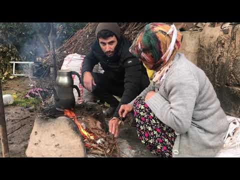 Yemek Güzel bir köy kahvaltısı günlük vlog