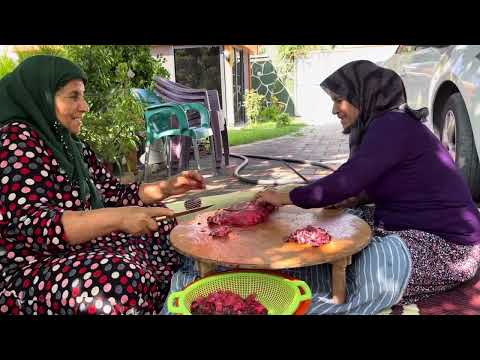 HALAM GELDİ KÖY EVİ BAYRAM KUZU ÇİĞERİ LEZZETLİ DOLU DOLU