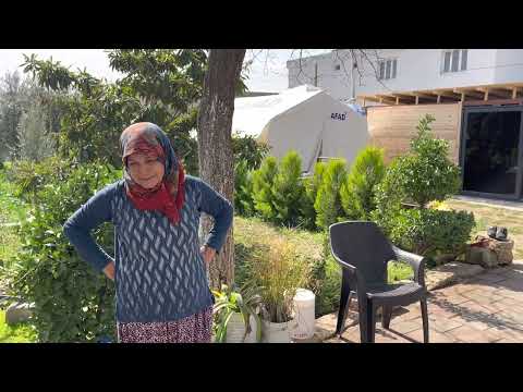 PRATİK YENİ AHŞAP EVİMİZİ YAPIYORUZ DEPREM SONRASI YENİ EV
