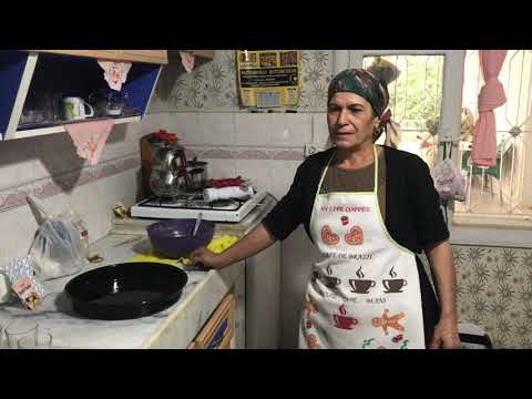 Köy hayatı Akşam Tatlısı Annem Kıbrıs Tatlısı günlük vlog