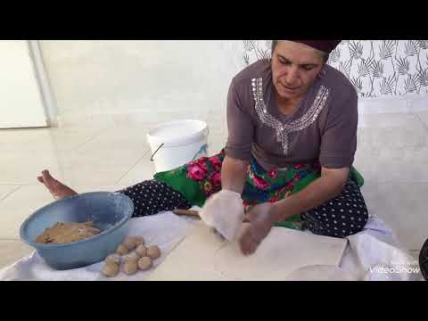Köy hayatı hamur gözleme yaptık günlük vlog