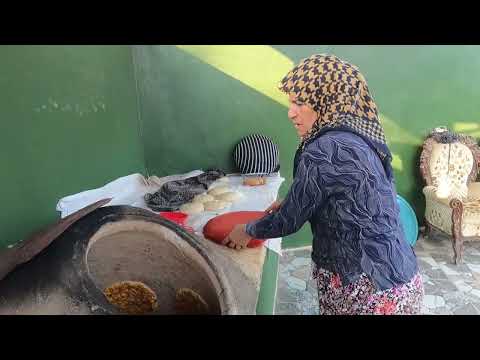 EN LEZZETLİ KÖY EKMEK YAPIMI Ve TATLI BİBER HASADI KÖY