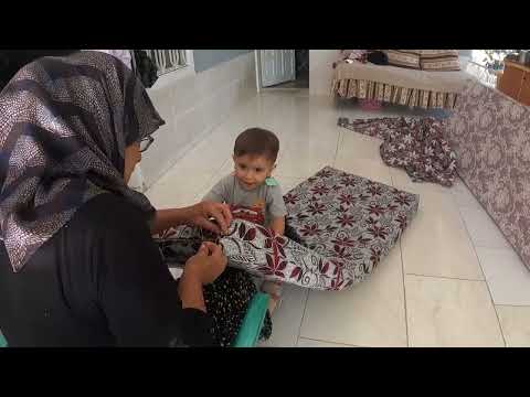 GELİN İLE KAYINVALİDE ESKİ GELİN EVİ ÇEHİZ SÜNGER DİKİMİ