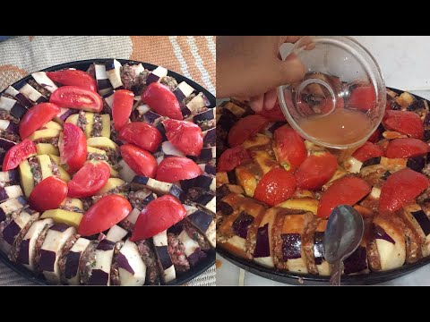 Öğlen yemeği günlük vlog patlıcan kebabı