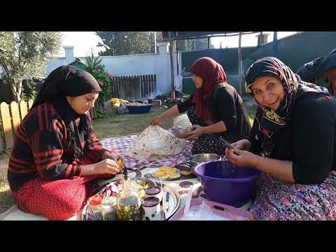 YUFKA EKMEK YAPIMI SICAK SOBALI KAT KAT ISPANAKLI GÖZLEME
