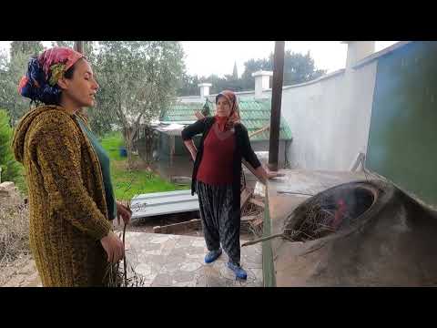 EN LEZZETLİ KÖY EVİ TANDIR EKMEK YAPIMI RAMAZAN AYI ÖNCESİ