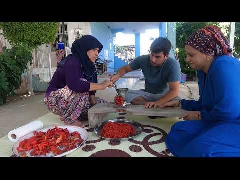 LEZZETLİ YEMEKLER İÇİN YILIN EN GÜZEL BİBER PATLICAN YAPIMI