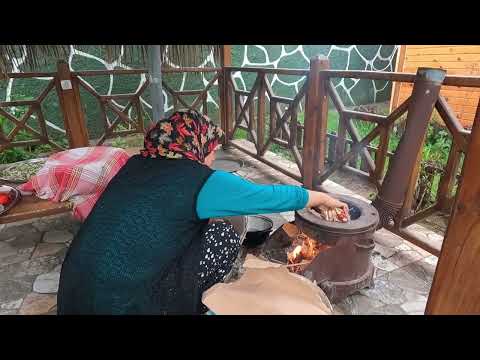 YENİ OCAKDA KAT KAT KÜÇÜK KÖY EKMEĞİ YAPIMI EN LEZZETLİ
