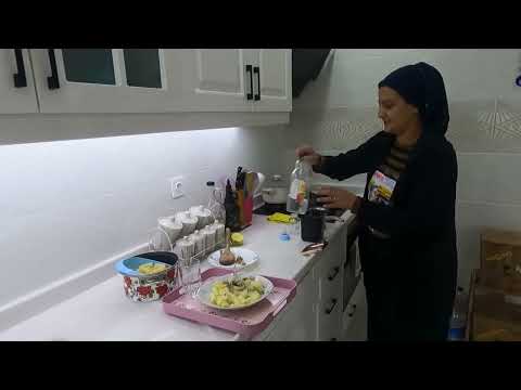 Yağmurlu Gün Sobalı Sıcak Köy Evi Akşam Yemeği Gelin Evi
