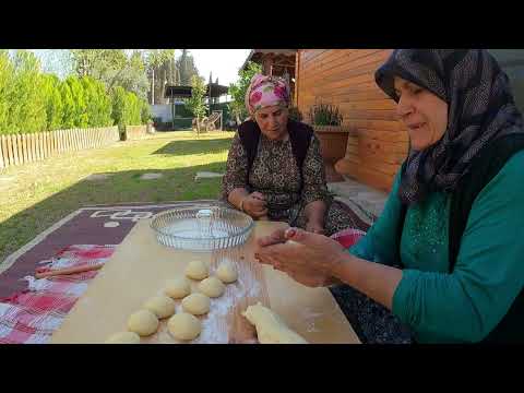 Gelin Görümce Günlük Yaşam Köy Evi İftar Yemeği Sonrası