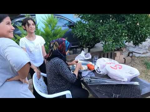 KÖY EVİMİZDE YEMEK DAVETİ SACDA KUZU ETİ BAYRAM YEMEĞİ