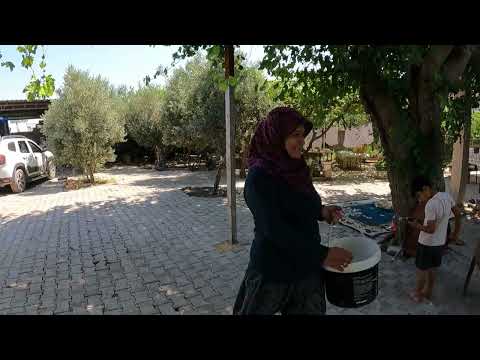 HALAMIN KÖY EVİ ODUN ATEŞİNDE KUZU ETİ KALEM SARMASI