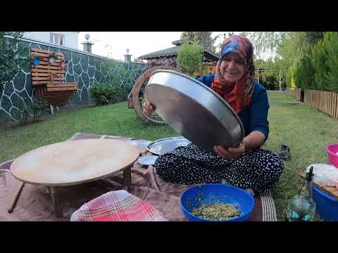 Bu Böreğin Tadı UNUTULMAZ Odun Ateşinde Ispanaklı Börek