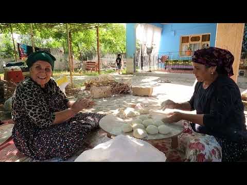 HALAMIN KÖY EVİ BAYRAM EKMEĞİ YAPIMI İNANILMAZ LEZZET YUFKA