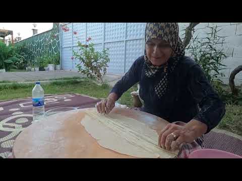 Tepsi Tepsi İnanılmaz Lezzet El Açması Köyde Midye Baklava