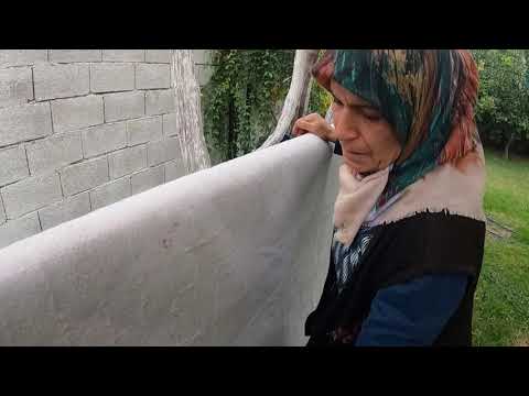 YENİ KÖY EVİMİZE YENİ PERDE KÖY BAHÇEMİZE YEMEKLİK MARUL