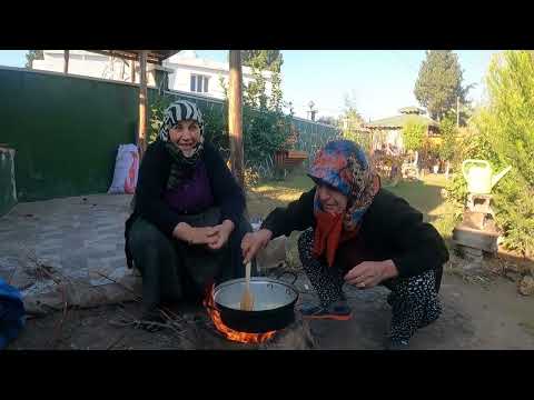 HALAM IN SEVDİĞİ ODUN ATEŞİNDE EN LEZZETLİ KÖY KAHVALTISI