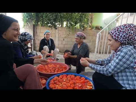 ABLAMIN EVİNE KIŞIN EN LEZZETLİ KONSERVE YAPIMI