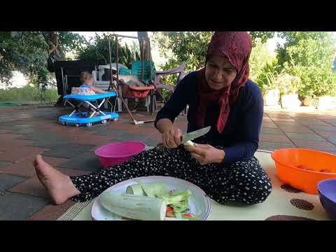 HEM YAZ HEM KIŞ DOYA DOYA YEDİĞİMİZ LEZZETLİ KÖY YEMEĞİ