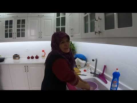 YENİ KÖY EVİMİZE YENİ EŞYA FIRINDA PATATESLİ TAVUK YEMEĞİ
