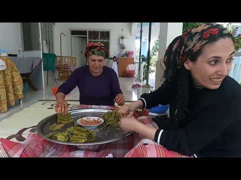 ABLAM GELDİ ANNEM İN MUTLU GÜNÜ TAZE YAPRAK SARMASI EN
