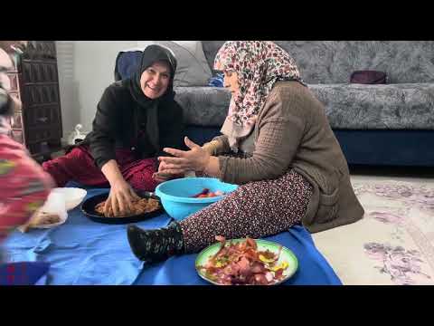 Sobalı Köy Evi Kuzu Eti İftar Yemeği Hazırlığı Annem ile