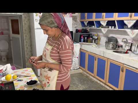 ŞİDDETLİ DOLU YAĞIŞINDA SOBALI SICAK YENİ AHŞAP EVİMİZ KÖY