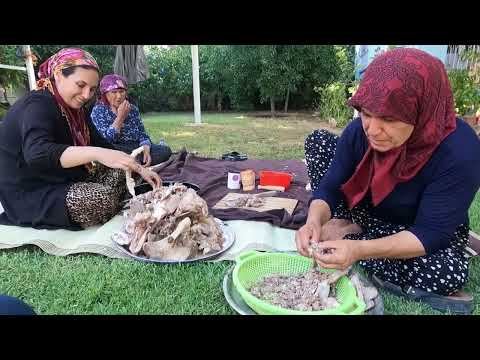 ABLAM GELDİ 1 KAZAN KUZU ETİ KÖY EVİMİZDE NENEM EN ÇOK