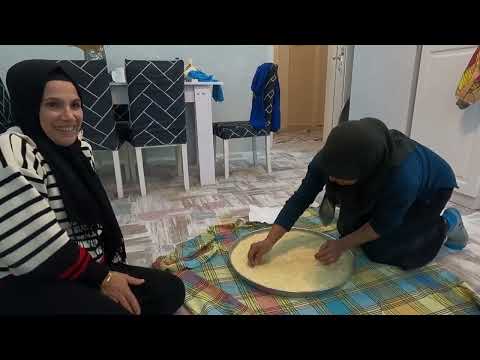 TEPSİ TEPSİ LEZZET AİLE BOYU AKŞAM TATLIMIZI SICAK SOBALI