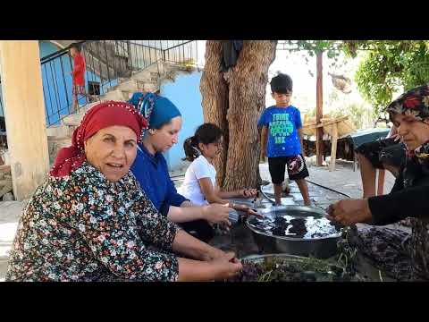 İNANILMAZ 3 SENE SONRA KÖY EVİ ÜZÜM REÇELİ YAPIMI KÖY