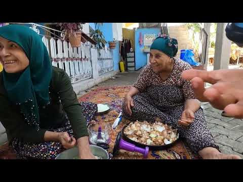 TEPSİ TEPSİ HALAMIN KÖY EVİNDE KUZU ETİ İÇLİ KÖFTE YAPIMI