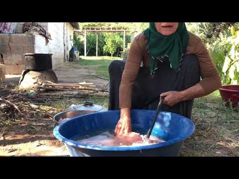 YENİ KÖY EVİMİZE ABLAM DAN HEDİYE ETLİ KELLE PAÇAYI BİRDE
