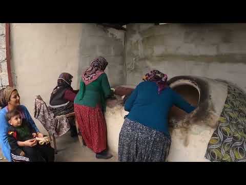 EMİNE TEYZENİN KÖY EVİNDE TANDIR EKMEĞİ YAPIMI EN LEZZETLİ